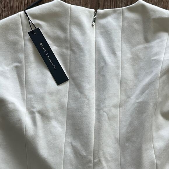 NWT Elie Tahari Heidi A-Line Dress - Picture 6 of 6